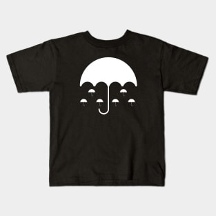 Raining Umbrellas Kids T-Shirt